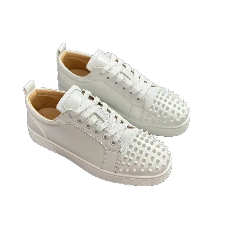 Unbranded Sneakers Low-Top Lace-Up with Studded Toe Cap image 5