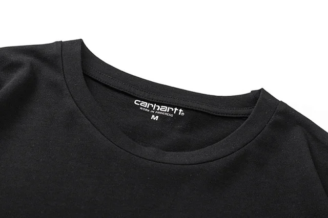 Carhartt T-Shirts Short-Sleeve Pocket T-Shirt with Logo Patch product detail image 1