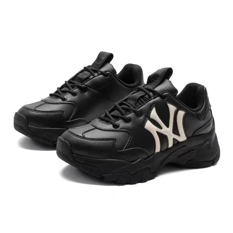 MLB Sneakers Chunky logo — Black & White-Stereo NY Mark