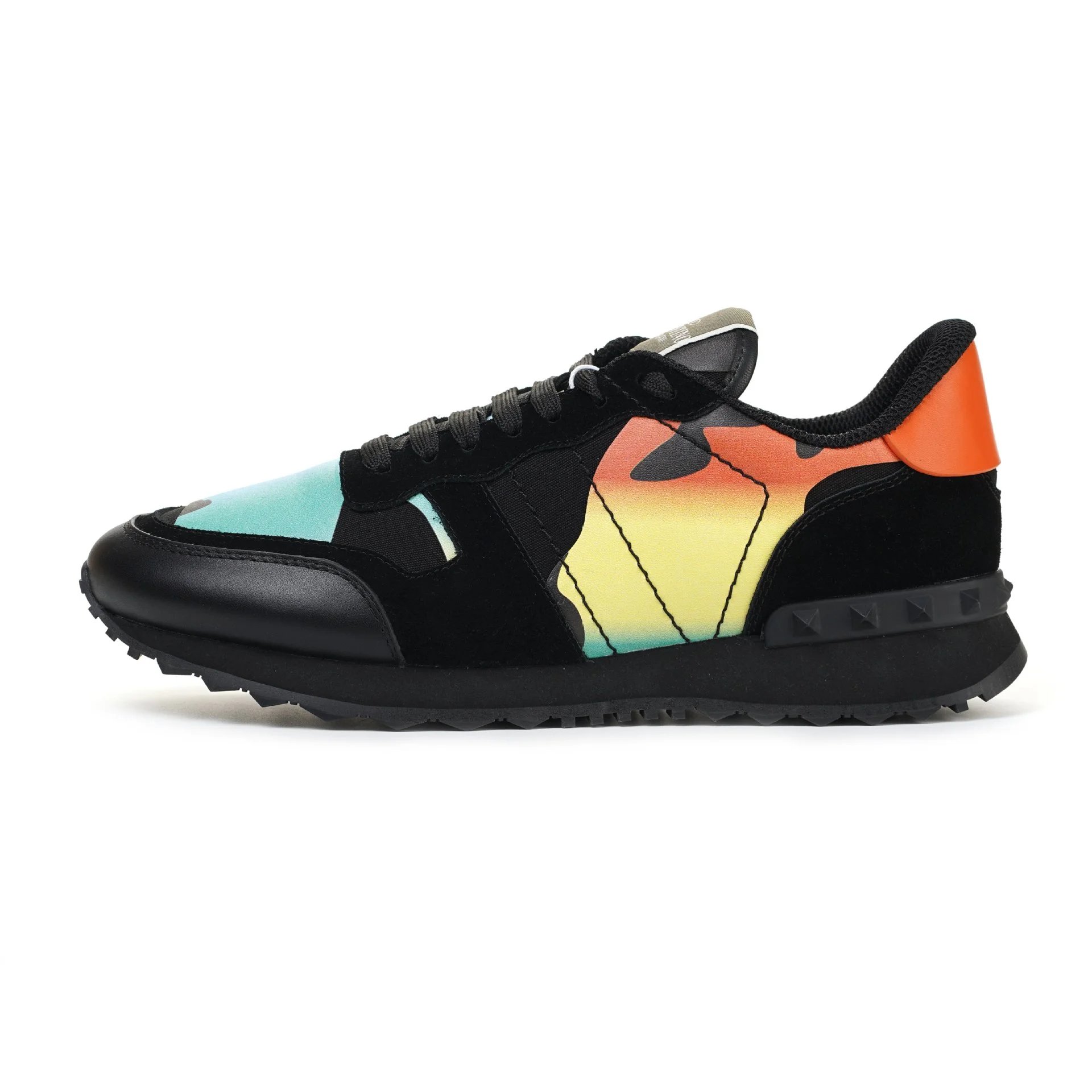 Unbranded Sneakers Low-Top Camouflage Studded — 24