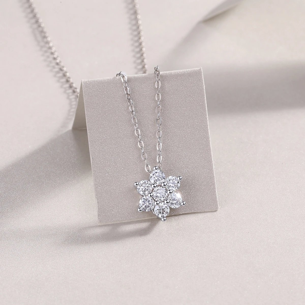 Unbranded Jewelry Moissanite Pendant Necklace image 1