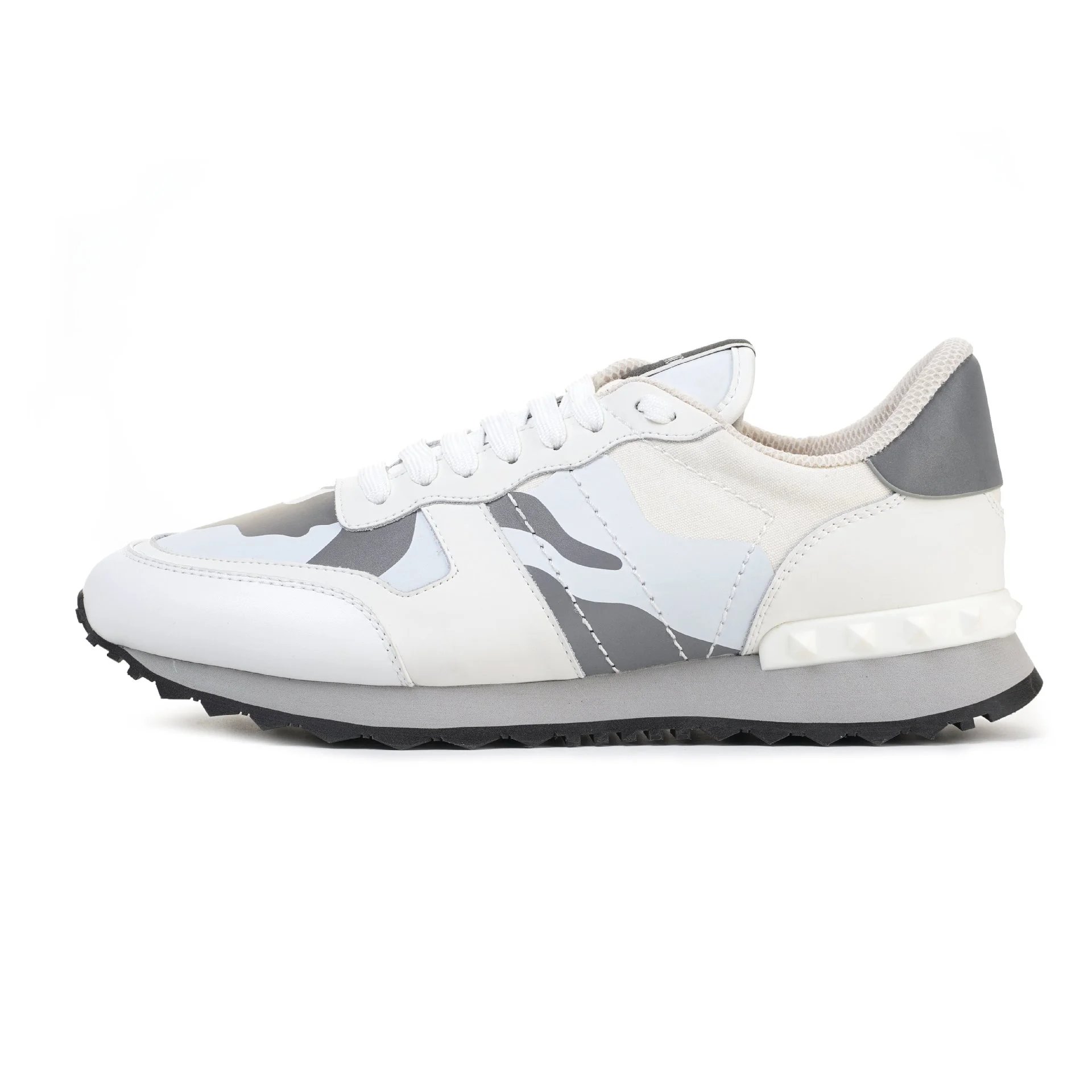 Unbranded Sneakers Low-Top Camouflage Studded — 34
