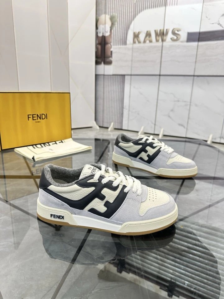 Fendi Sneakers Low-top FF monogram lace-up — Figure 7