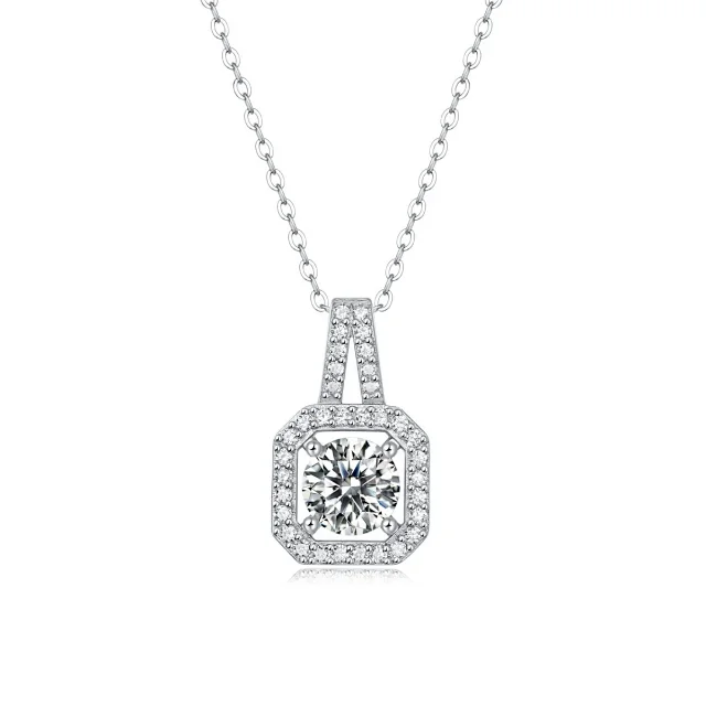 Unbranded Jewelry Moissanite Pendant Necklace product detail image 9