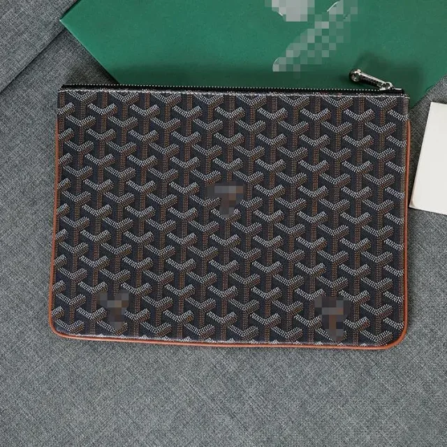 Goyard Wallets & Card Holders Chevron Monogram Zip Pouch product detail image 10