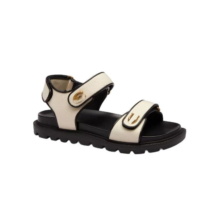 Coach Slippers Logo-pattern slide with lug sole image 6
