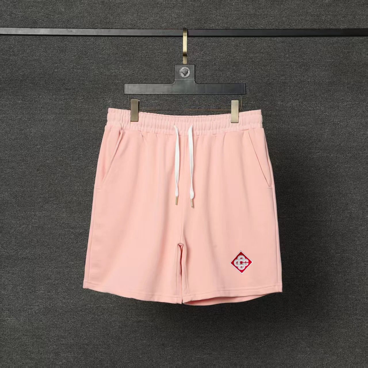 Unbranded Shorts Drawstring with embroidered diamond patch image 3