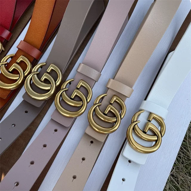 Gucci Belts Double G Buckle Leather Belt product detail image 5