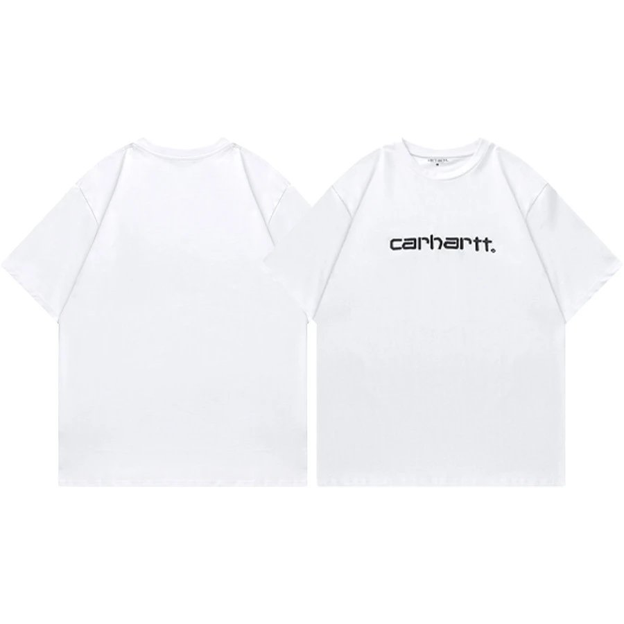 Carhartt T-Shirts Short-Sleeve Pocket T-Shirt with Logo Patch — 03 white