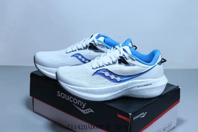 Saucony Sneakers Mesh lace-up running with cushioned sole product detail image 2