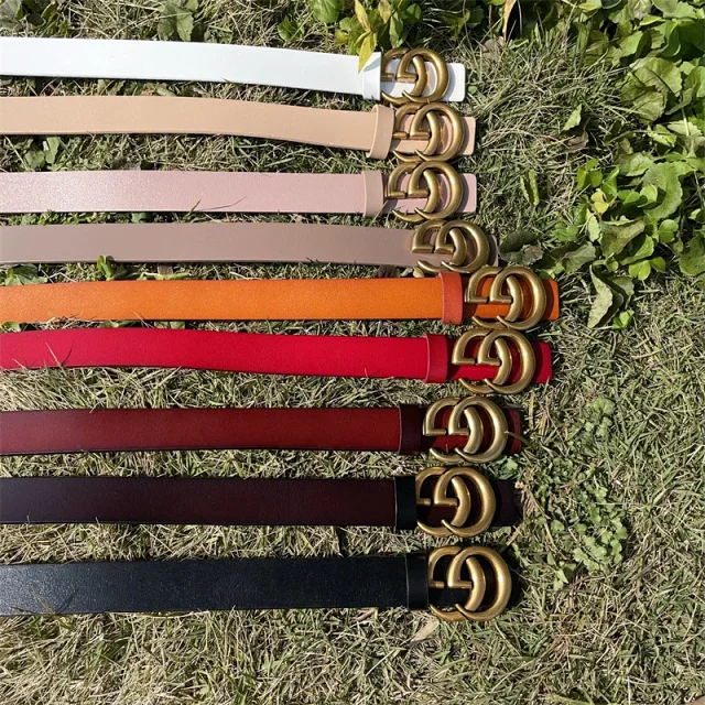 Gucci Belts Double G Buckle Leather Belt product detail image 8