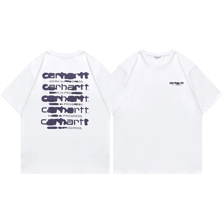 Carhartt T-Shirts Short-Sleeve Pocket T-Shirt with Logo Patch — 10 white