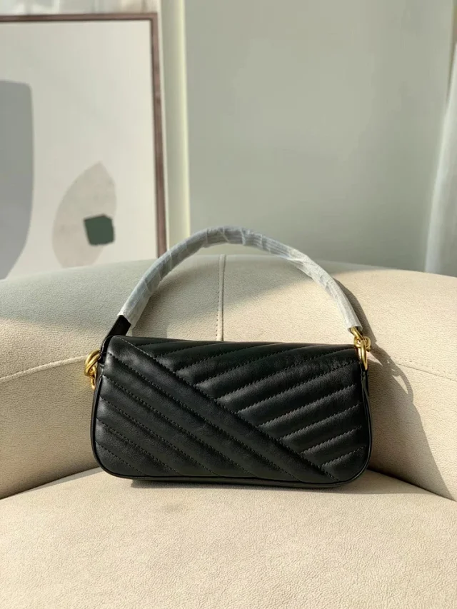 Tory Burch Shoulder Bags Kira Quilted Baguette product detail image 14