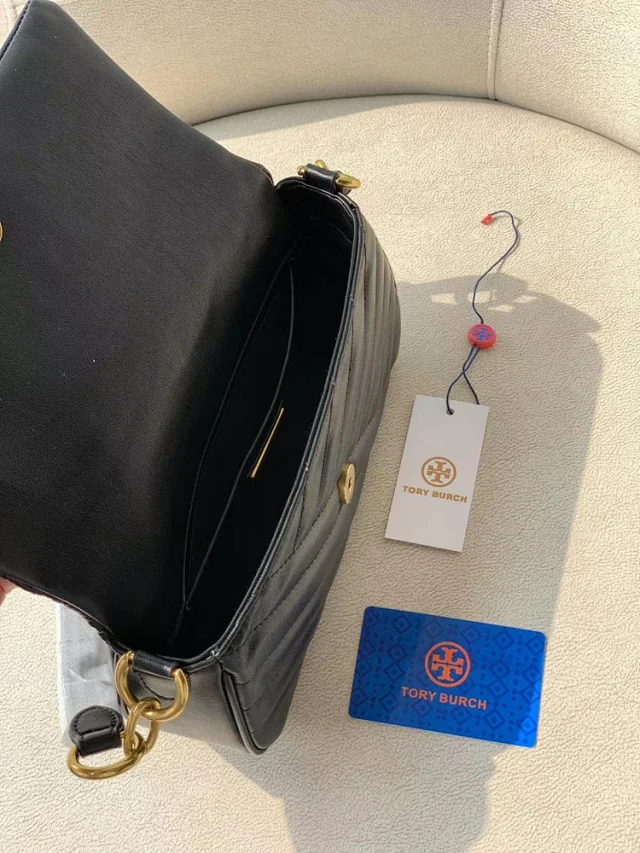 Tory Burch Shoulder Bags Kira Quilted Baguette product detail image 23