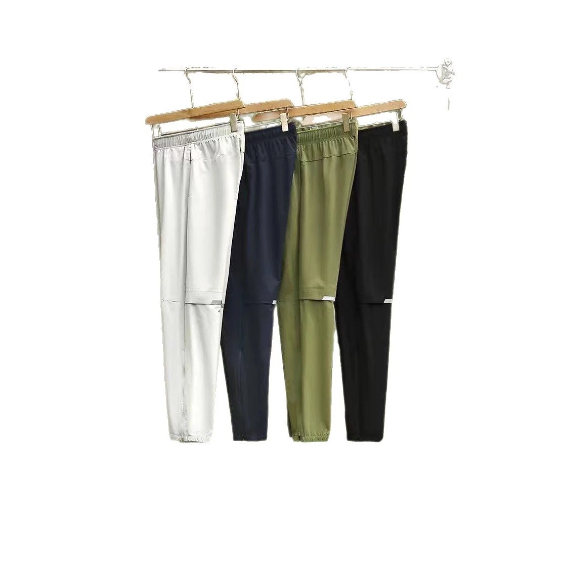 On Trousers Tapered Running Pants with Zipped Ankle Cuffs image 5
