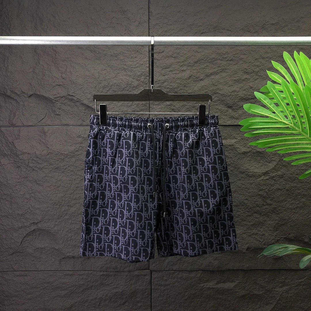Dior Swimwear Oblique monogram drawstring swim shorts image 4