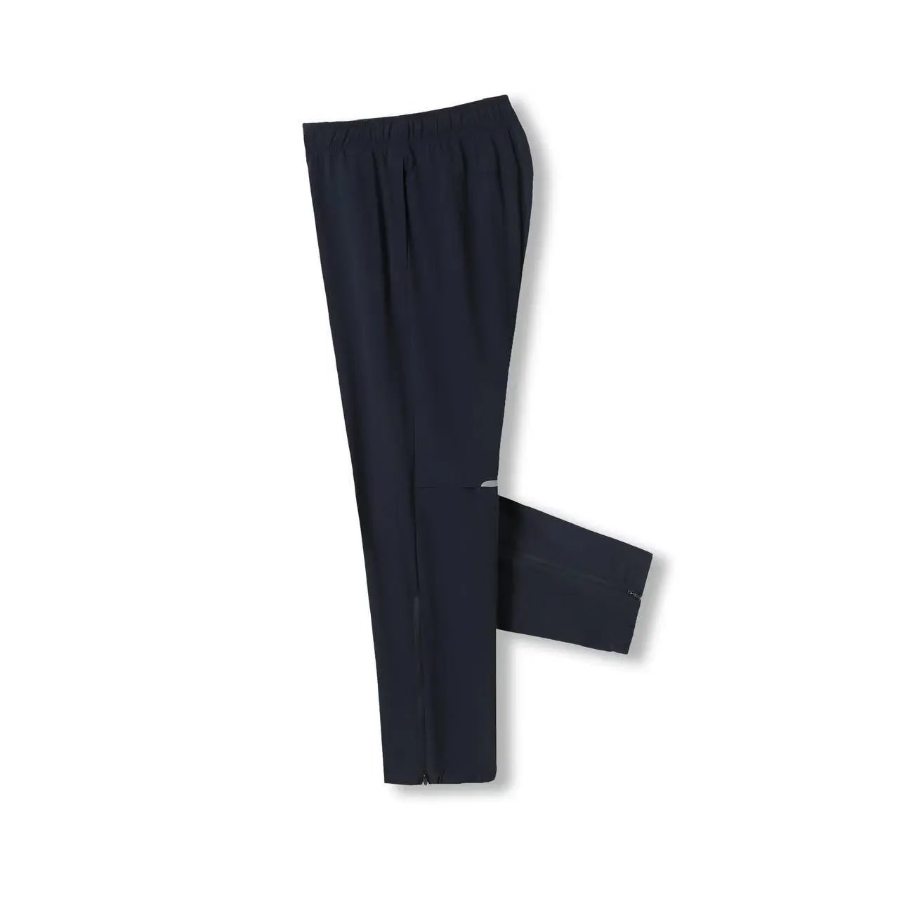 On Trousers Tapered Running Pants with Zipped Ankle Cuffs — Navy Blue