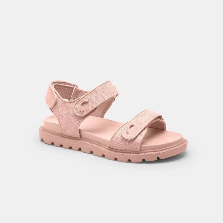 Coach Slippers Logo-pattern slide with lug sole image 5