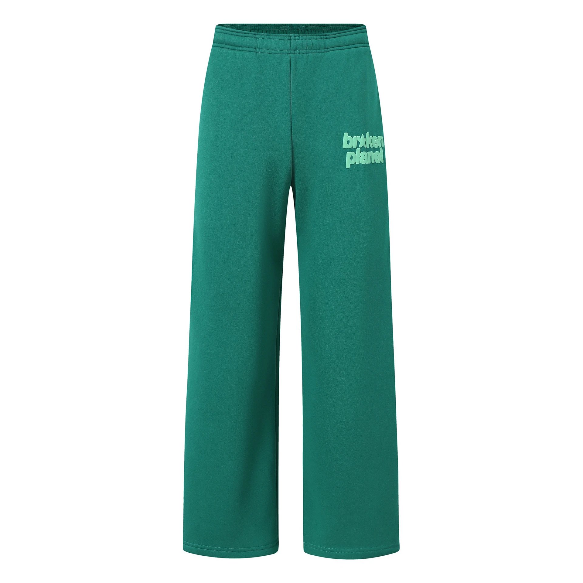 Broken Planet Tracksuits All the Stars Hoodie and Sweatpants Set — B92 Green [Trousers]