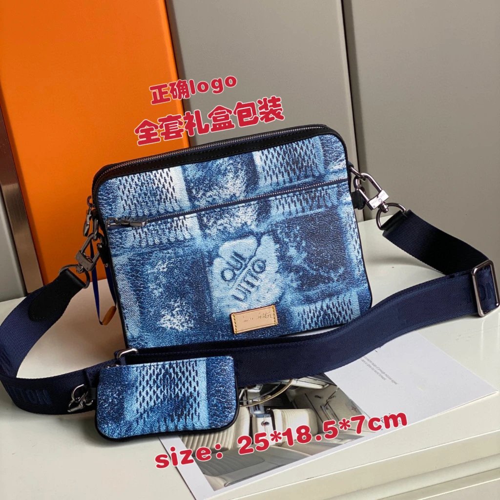 Unbranded Crossbody Bags bag with detachable pouch image 3