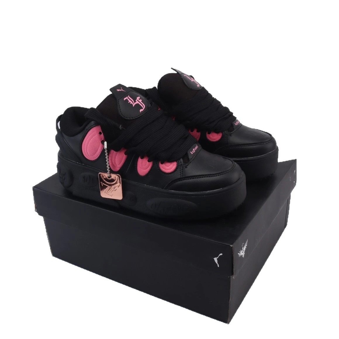 Louis Vuitton Sneakers Platform with Oversized Laces image 5