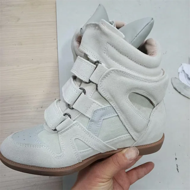 Isabel Marant Sneakers Bekett Hidden-Wedge High-Top Strap product detail image 30