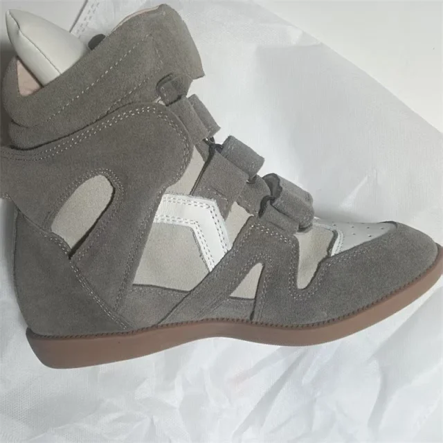 Isabel Marant Sneakers Bekett Hidden-Wedge High-Top Strap product detail image 38