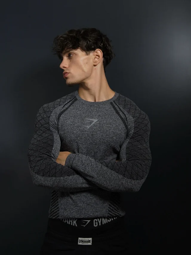 Gymshark Shirts Vital Seamless Long Sleeve T-Shirt product detail image 5