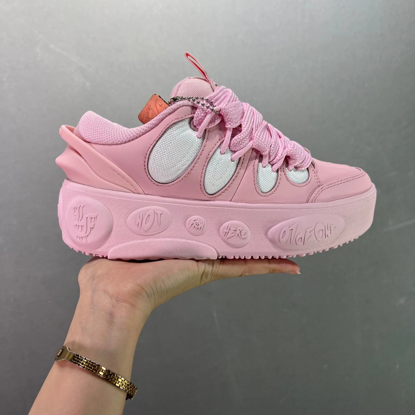 Louis Vuitton Sneakers Platform with Oversized Laces — 9