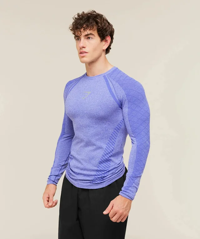 Gymshark Shirts Vital Seamless Long Sleeve T-Shirt product detail image 10