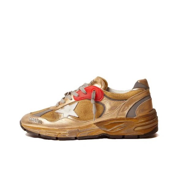 Golden Goose Sneakers Dad-Star Star-Panel — Olive green