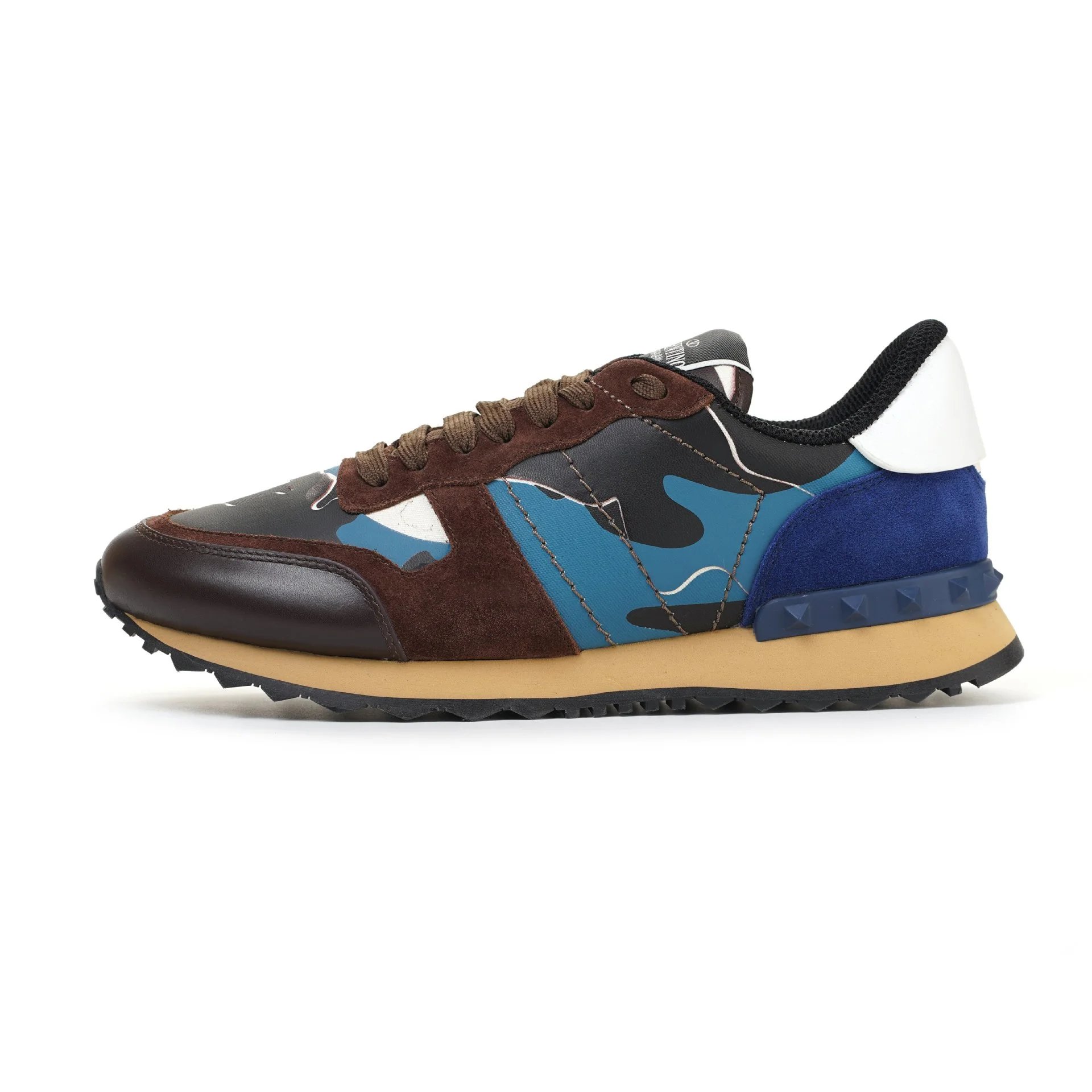 Unbranded Sneakers Low-Top Camouflage Studded — 39