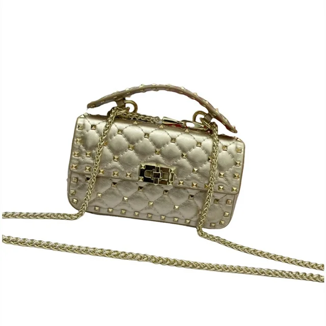 Unbranded Crossbody Bags Quilted Studded Chain Bag product detail image 1