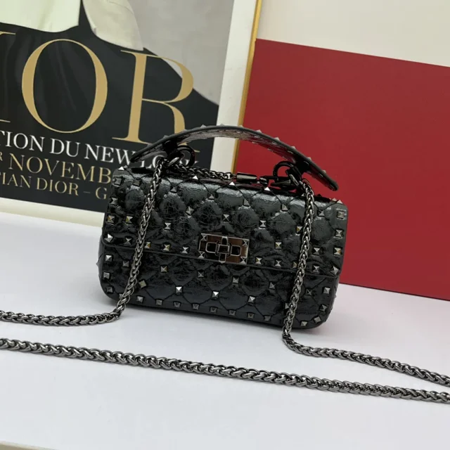Unbranded Crossbody Bags Quilted Studded Chain Bag product detail image 8