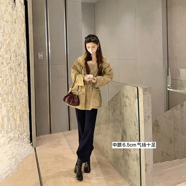 Unbranded Boots Ankle with Split-Toe Design and Block Heel product detail image 8