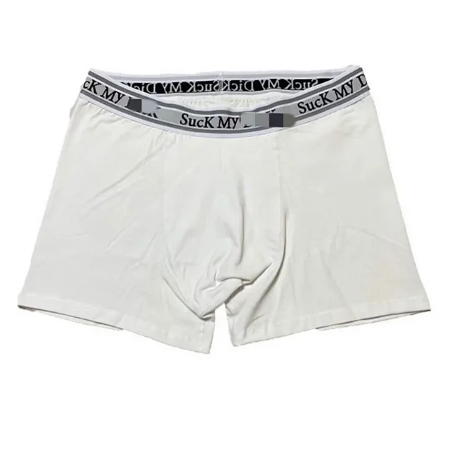 Unbranded Underwear Slogan Waistband Boxer Briefs product detail image 2