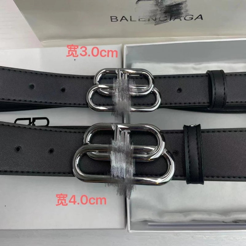 Balenciaga Belts Double-B Buckle image 3