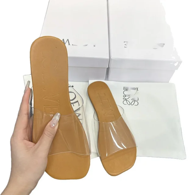 Loewe Sandals Anagram Cutout Slide product detail image 5