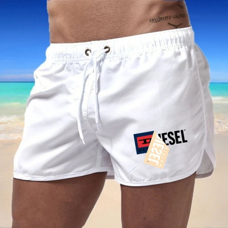 Diesel Shorts Drawstring logo beach — 18
