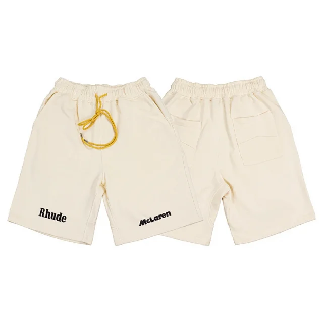 Rhude Shorts Logo-Print Drawstring product detail image 5