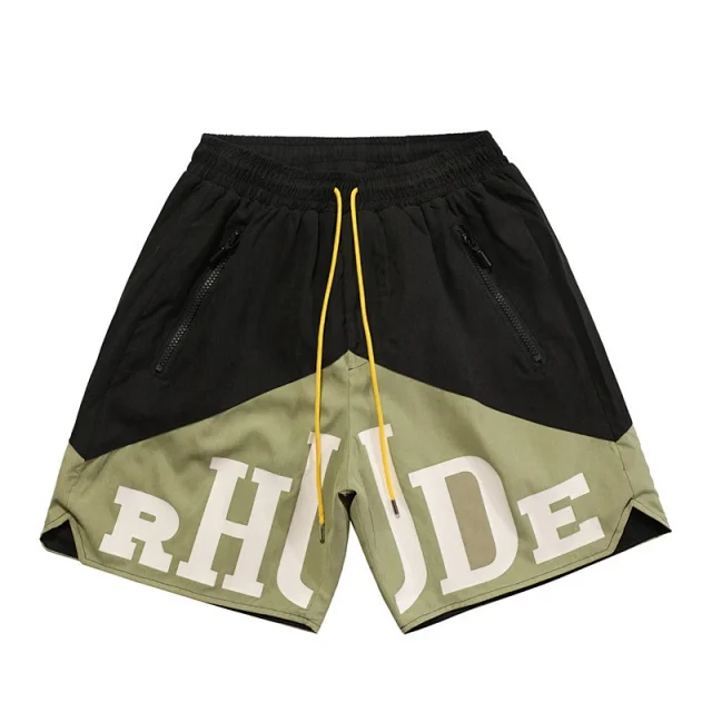 Rhude Shorts Logo-Print Drawstring product detail image 21