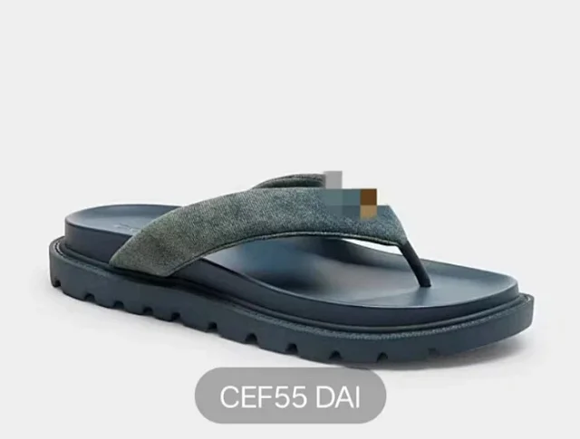 Coach Slippers Logo-pattern slide with lug sole product detail image 18