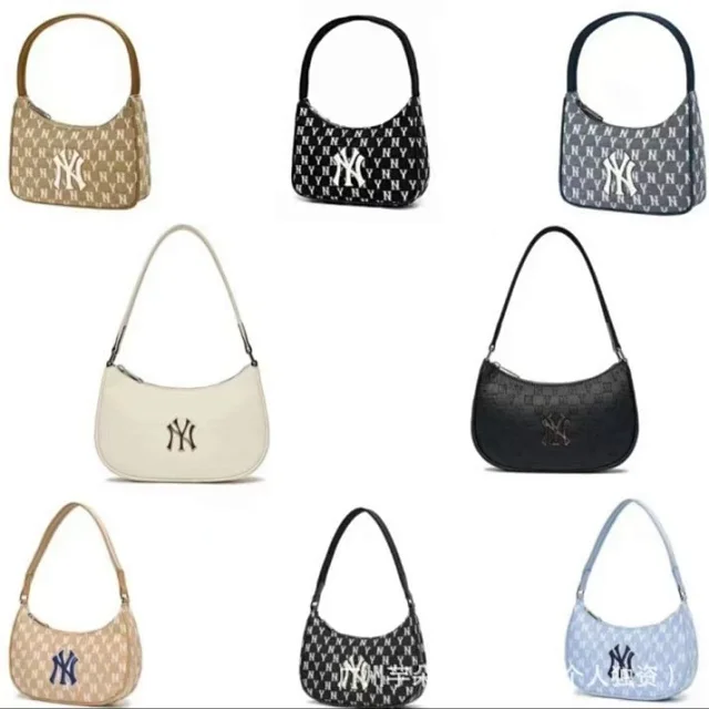 MLB Shoulder Bags NY Monogram Embossed Bag product detail image 2