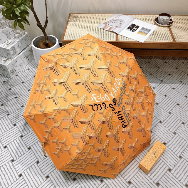 Goyard Uncategorized Folding Umbrella with Goyardine Pattern product detail image 22