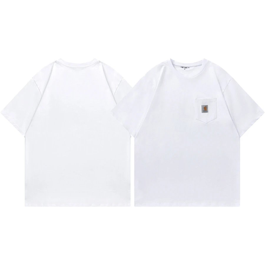 Carhartt T-Shirts Short-Sleeve Pocket T-Shirt with Logo Patch image 3