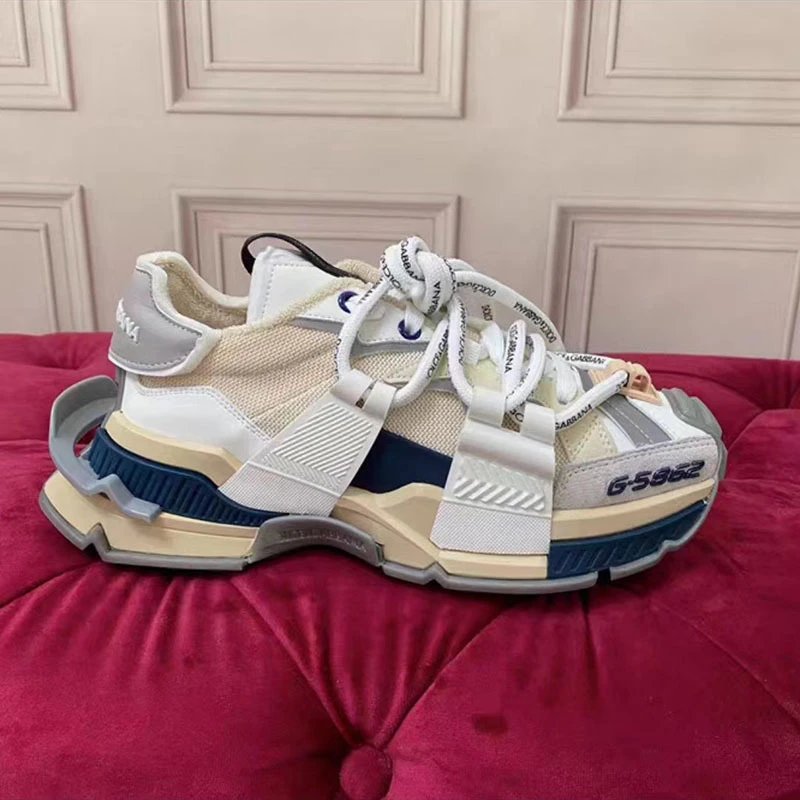 Dolce & Gabbana Sneakers G-5862 low-top chunky — Off-white
