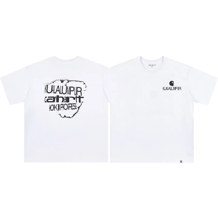 Carhartt T-Shirts Short-Sleeve Pocket T-Shirt with Logo Patch — 22 white