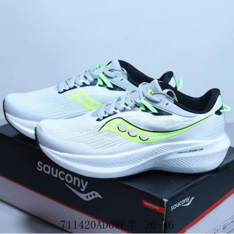 Saucony Sneakers Mesh lace-up running with cushioned sole image 3