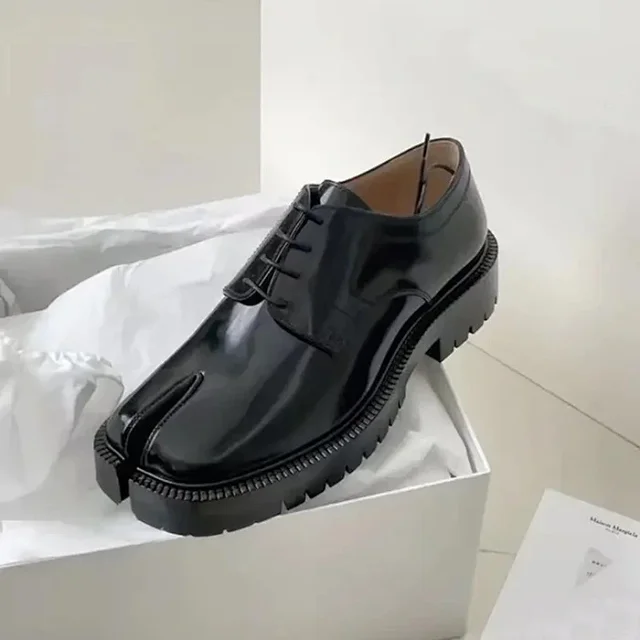 Unbranded Casual Shoes Split-Toe Patent Loafers and Lace-Up product detail image 17