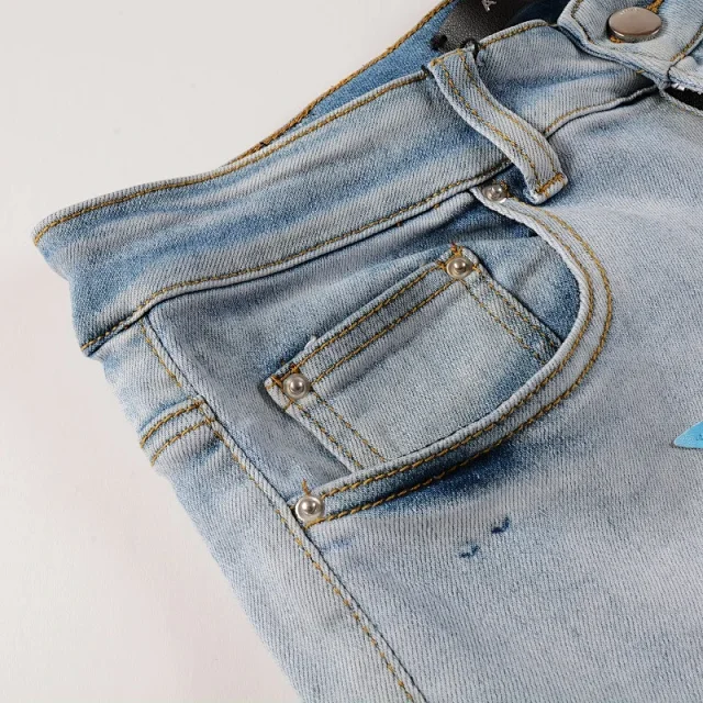 AMIRI Jeans Skinny with Star Appliqués product detail image 14